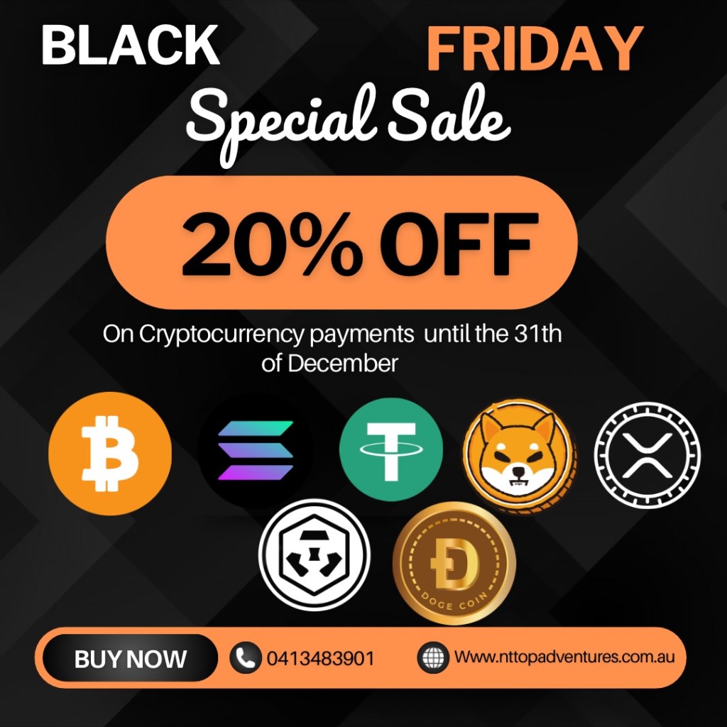 Why NT Top Adventures Accepts Cryptocurrency – Travel the Northern Territory with a 20% Discount