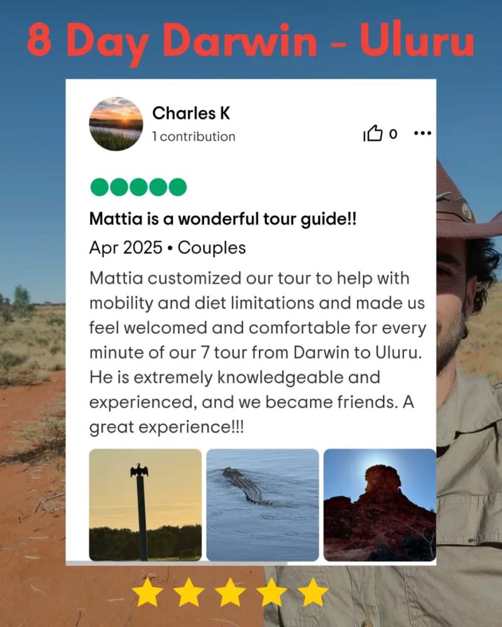 From Darwin to Uluru: Redefining Private Travel Across the Northern Territory